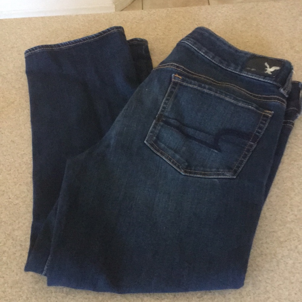 American Eagle crop jeans